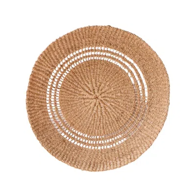 Likha Neutrals Large Open Weave Wall Baskets - Woven Wall Baskets