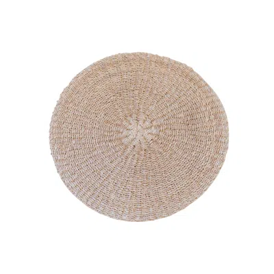 Likha Neutrals Set Of Two - Natural Round Charger Placemats