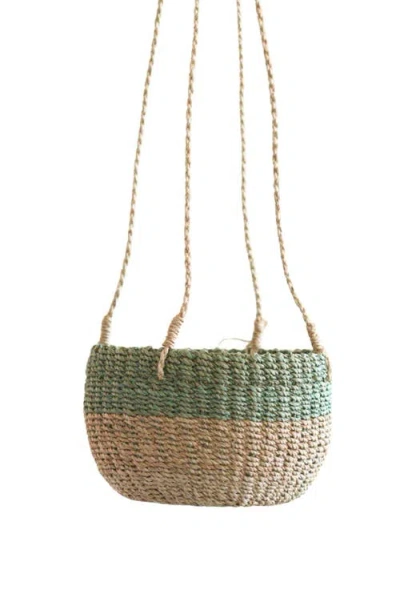 Likha Round Hanging Basket In Multi