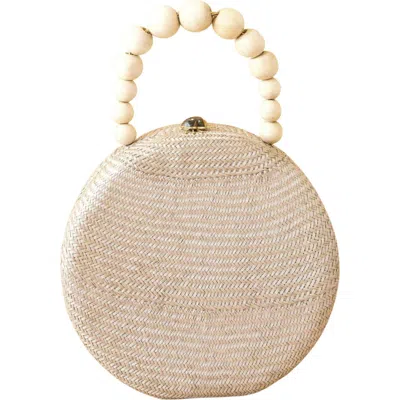 Likha Round Top Handle Bag In Pink