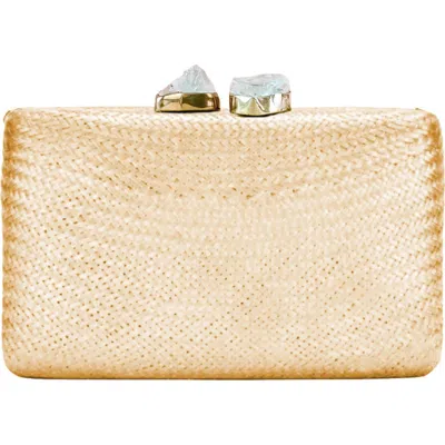 Likha Solid Rectangle Clutch In Pink