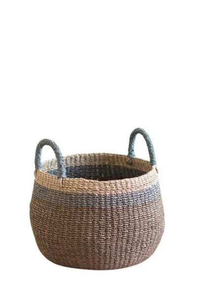 Likha Tabletop Bulge Basket In Brown
