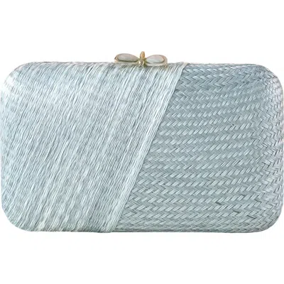 Likha Two-weave Clutch In Gray