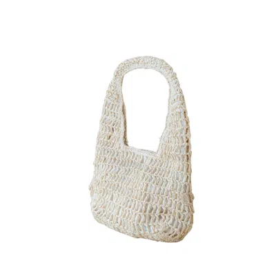 Likha Women's Neutrals Handwoven Raffia Hobo Bag – Poste Weave