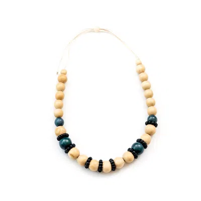 Likha Women's Neutrals Pompa Statement Necklace, Natural
