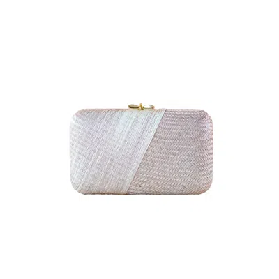 Likha Women's Rose Gold Dusty Rose Kimono Clutch Purse