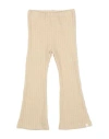 Lil' Atelier Babies'  Toddler Girl Pants Sand Size 7 Organic Cotton, Viscose, Elastane In Beige