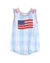 Lil Cactus Romper In Blue