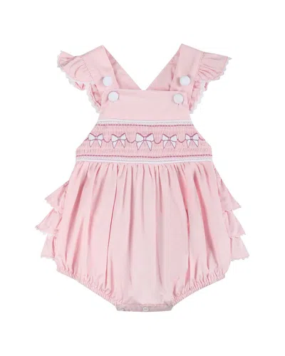 Lil Cactus Kids' Romper In Pink