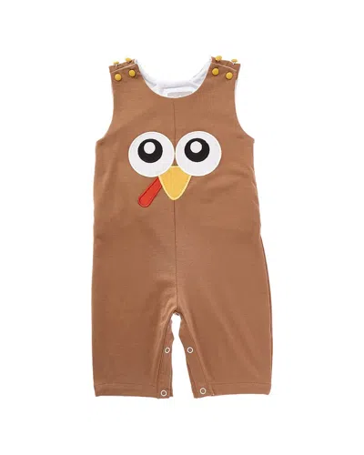 Lil Cactus Turkey Face Overall In Brown