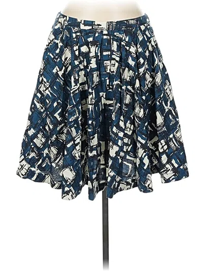 Pre-owned Lil Denim Skirt In Blue