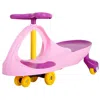 Lil' Rider Ride On Toy Wiggle Car By Lil For Boys & Girls Pink & Purple