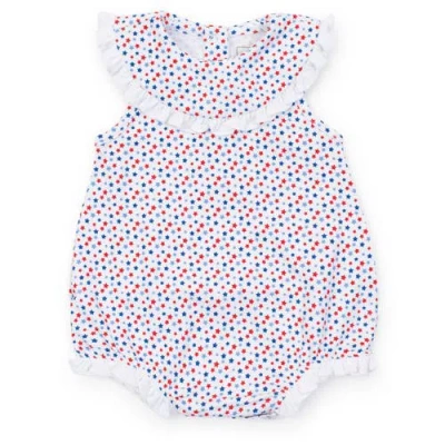 Lila And Hayes Babies'  Adele Girls' Bubble In Star Spangled