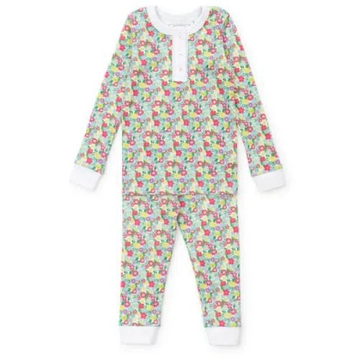 Lila And Hayes Kids'  Alden Girls' Pajama Pant Set In Arboretum Floral
