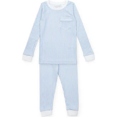 Lila And Hayes Bradford Boys' Pajama Pant Set In Blue