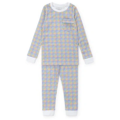 Lila And Hayes Kids'  Bradford Boys' Pajama Pant Set In Gray