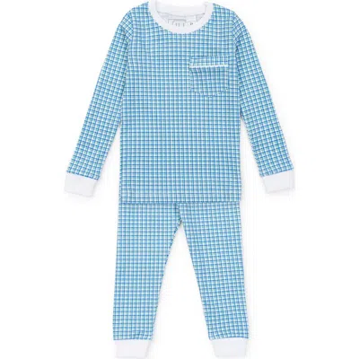 Lila And Hayes Babies'  Bradford Boys' Pajama Pant Set In Hampton Plaid