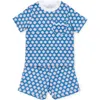 Lila And Hayes Babies'  Charles Boys' Short Set In Baseball Grandslam