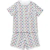 Lila And Hayes Babies'  Charles Boys' Short Set In Cruisin Jeeps