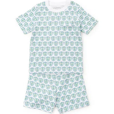 Lila And Hayes Kids'  Charles Boys' Shorts Set In Blue