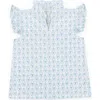 Lila And Hayes Ellie Girls' Sleeveless Ruffled Top By Lh Sport