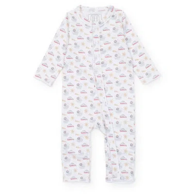 Lila And Hayes Babies'  Graham Boys' Romper In Pirates
