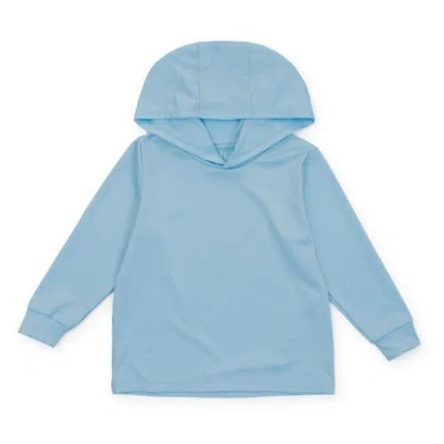 Lila And Hayes Kids'  Grant Performance Hoodie In Blue