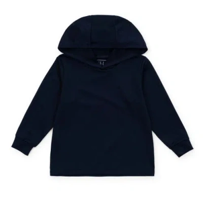 Lila And Hayes Kids'  Grant Performance Hoodie In Blue