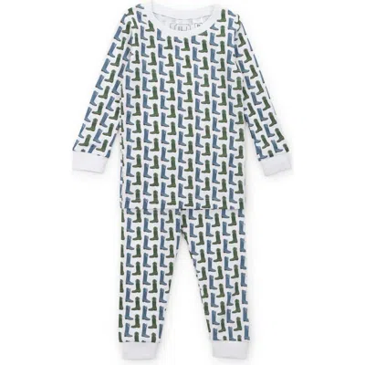 LILA AND HAYES LILA AND HAYES GRAYSON BOYS' PAJAMA PANT SET
