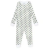 Lila And Hayes Babies'  Grayson Pajama Pant Set In White