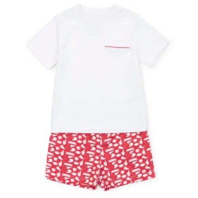 Lila And Hayes Kids'  Griffin Boys' Polo Golf Shirt In Multi