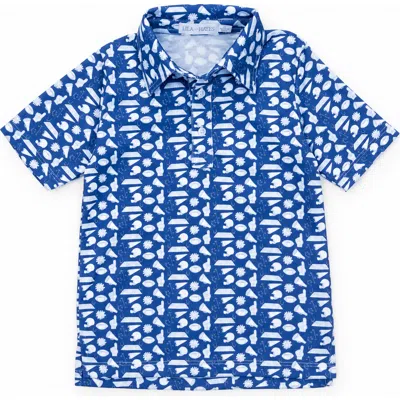 Lila And Hayes Kids'  Griffin Boys' Polo Golf Shirt