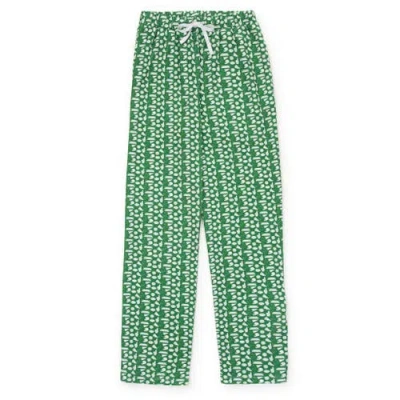 Lila And Hayes Hangout Pant In Green
