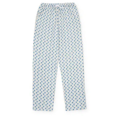 Lila And Hayes Hangout Pant In Blue