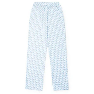 Lila And Hayes Hangout Pant In Blue