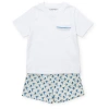Lila And Hayes Hudson Boys' Short Set In Blue