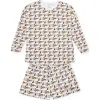 Lila And Hayes Longsleeve Top Short Set