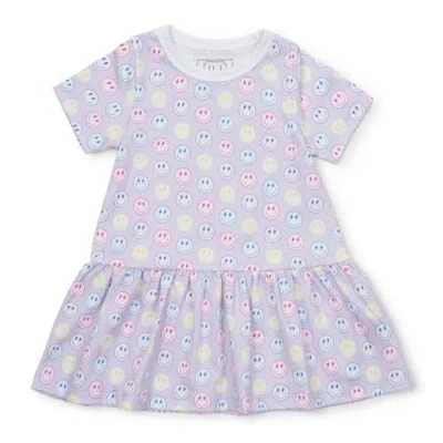 Lila And Hayes Kids'  Lottie Girls' Dress In Preppy Smiles