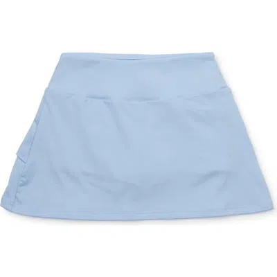 Lila And Hayes Kids'  Margot Girls' Tiered Skirt By Lh Sport In Light Blue