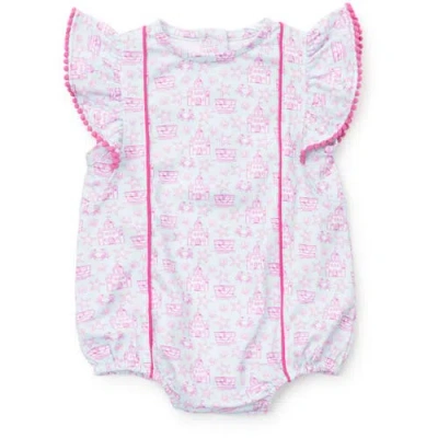 Lila And Hayes Babies'  Marion Girls' Bubble In Sandcastles Pink