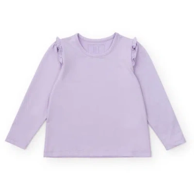 Lila And Hayes Kids'  Mia Girls' Longsleeve Top By Lh Sport In Lavender