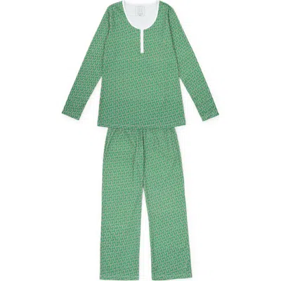 Lila And Hayes Pajama Longsleeve Top Pants Set