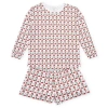Lila And Hayes Pajama Longsleeve Top Short Set In Multi