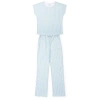 Lila And Hayes Pajama Pant Set In Blue