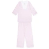 Lila And Hayes Pajama Pant Set In Pink