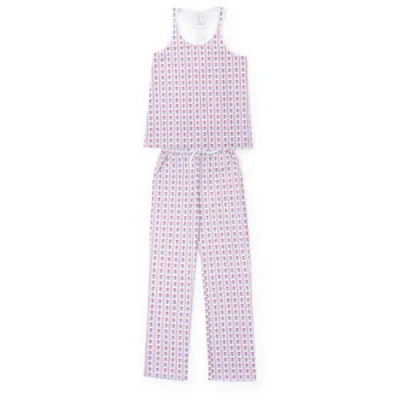 Lila And Hayes Pajama Pant Set In Pink