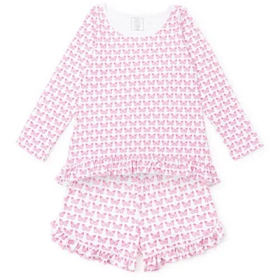 Lila And Hayes Pajama Short Set In Pink