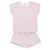 Lila And Hayes Pajama Short Set In American Flag