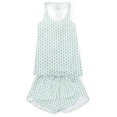 Lila And Hayes Pajama Short Set In Primrose Proper
