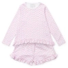 Lila And Hayes Rorie Girls' Short Set In Pink